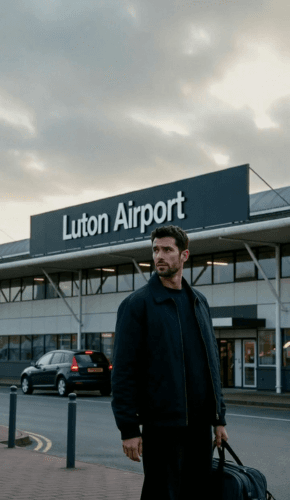 Travelers at airport