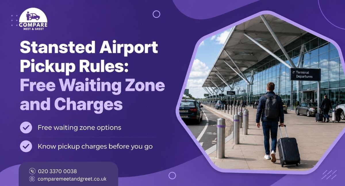 Stansted Airport Pick-Up Rules: Free Waiting Zone & Charges