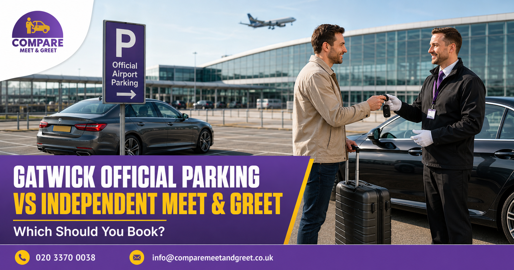 Gatwick Official Parking vs Independent Meet and Greet: Which Should You Book?
