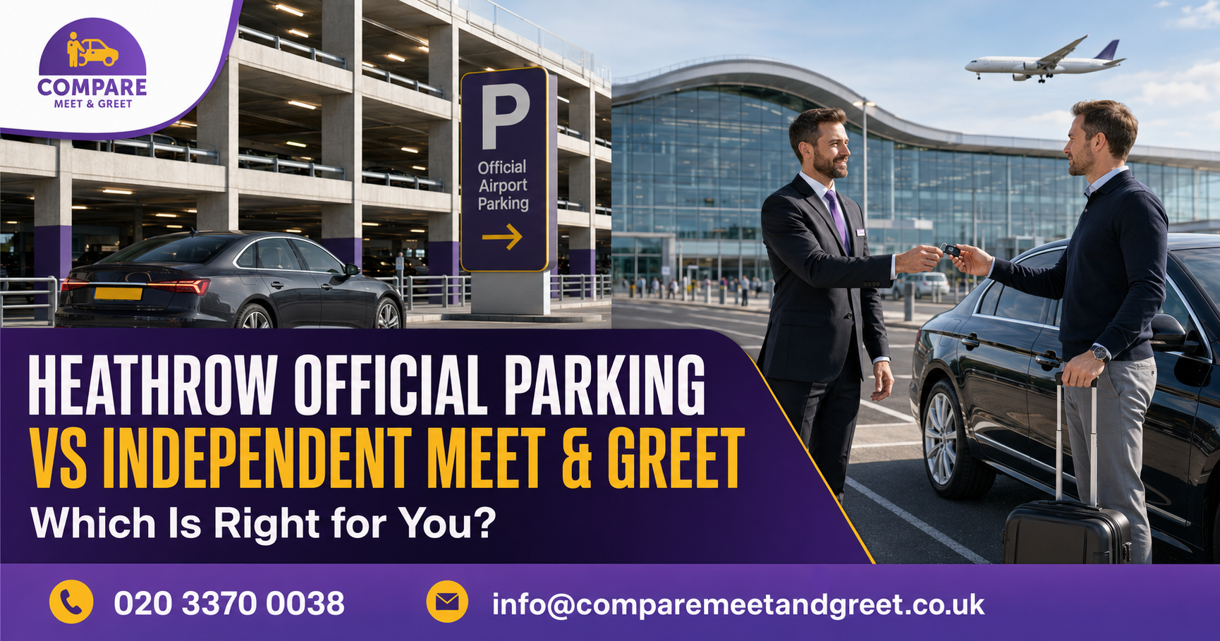 Heathrow Official Parking vs Independent Meet and Greet: What Is the Difference?