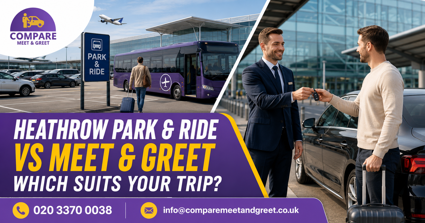 Heathrow Park and Ride vs Meet and Greet: Which Option Suits Your Trip?