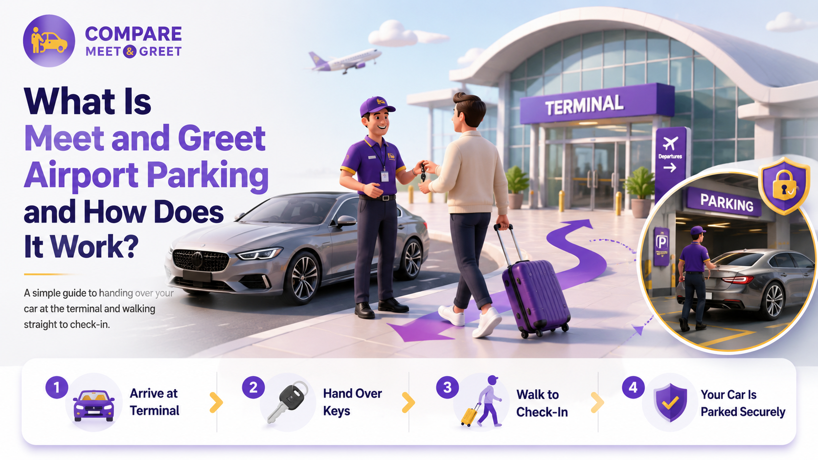 What Is Meet and Greet Airport Parking and How Does It Work?