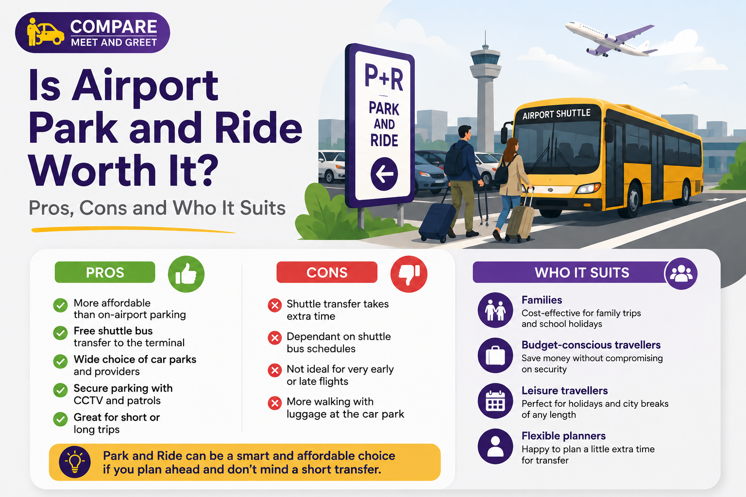 Is Airport Park and Ride Worth It? Pros, Cons and Who It Suits