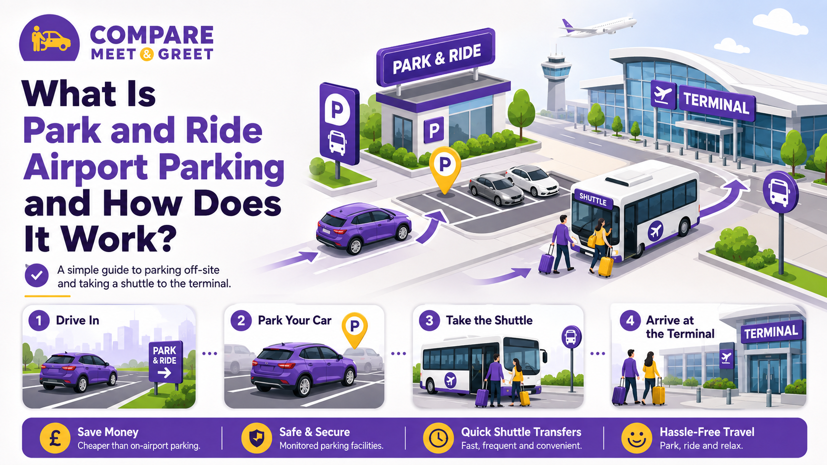 What Is Park and Ride Airport Parking and How Does It Work?