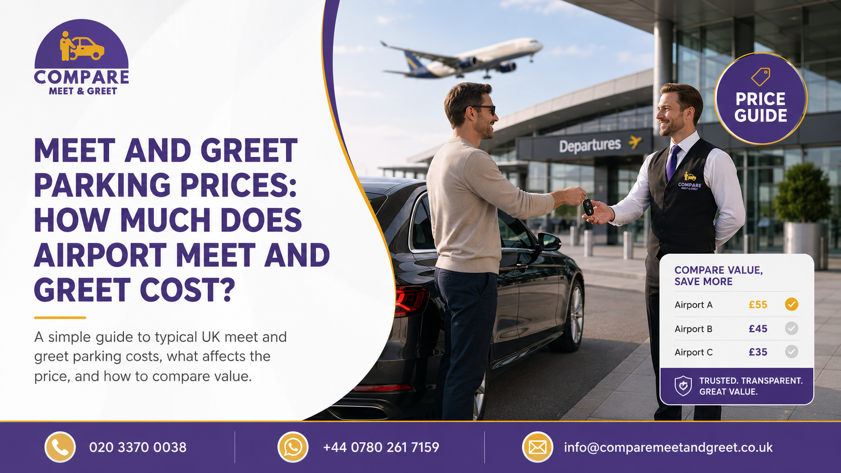 Meet and Greet Parking Prices: How Much Does Airport Meet and Greet Cost?
