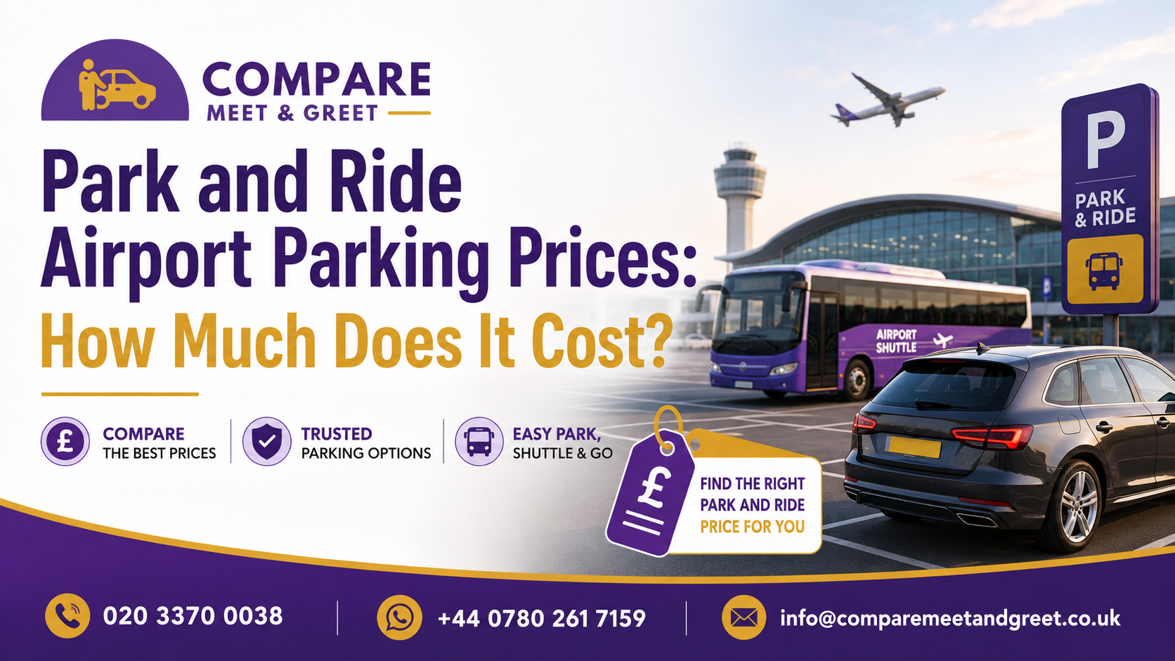 Park and Ride Airport Parking Prices: How Much Does It Cost?