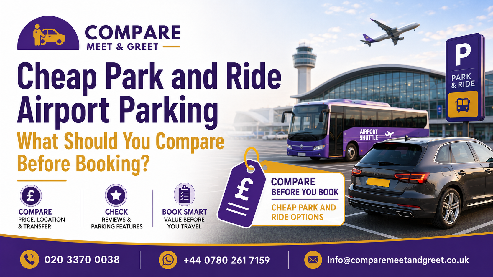 Cheap Park and Ride Airport Parking: What Should You Compare Before Booking?
