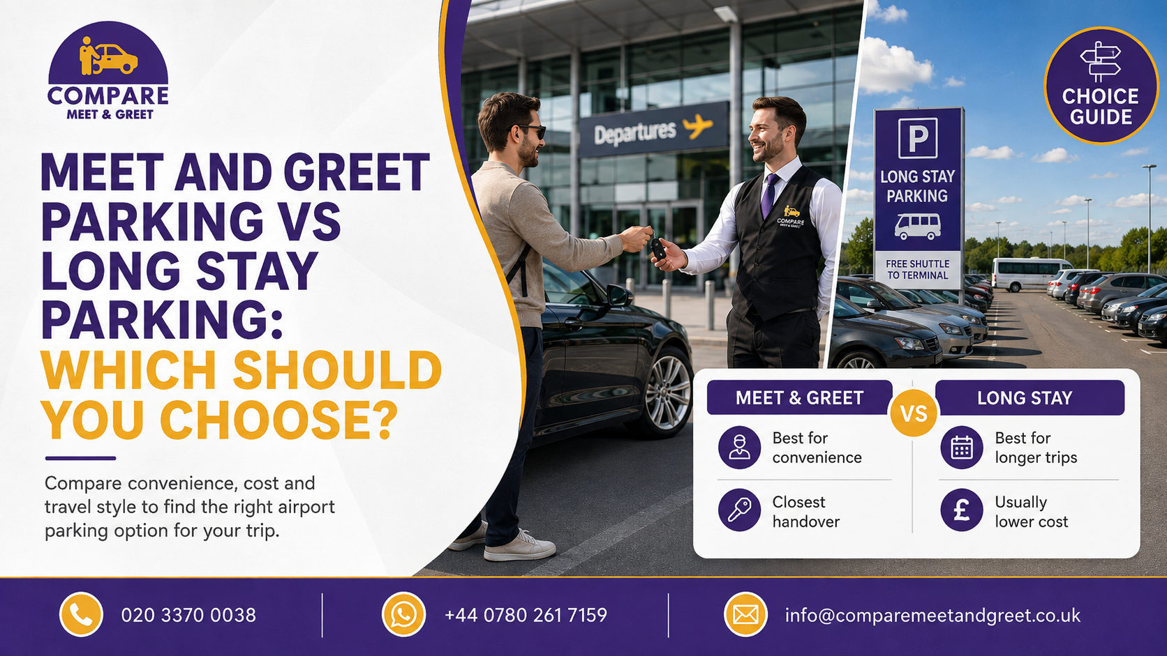 Meet and Greet Parking vs Long Stay Parking: Which Should You Choose?