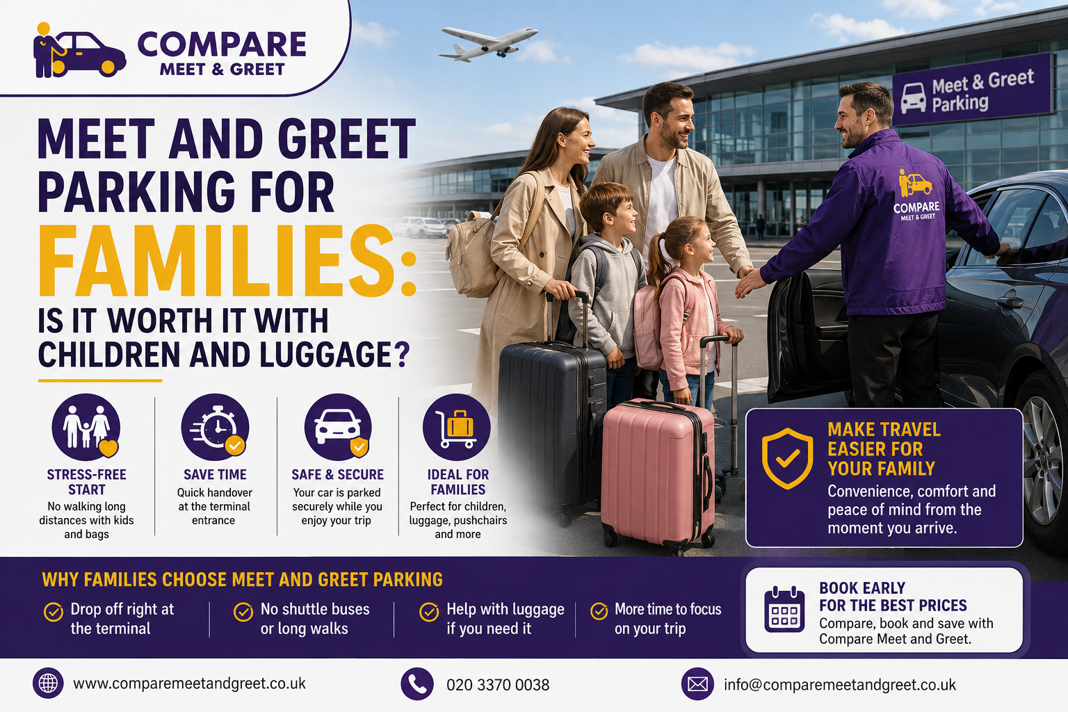 Meet and Greet Parking for Families: Is It Worth It With Children and Luggage?